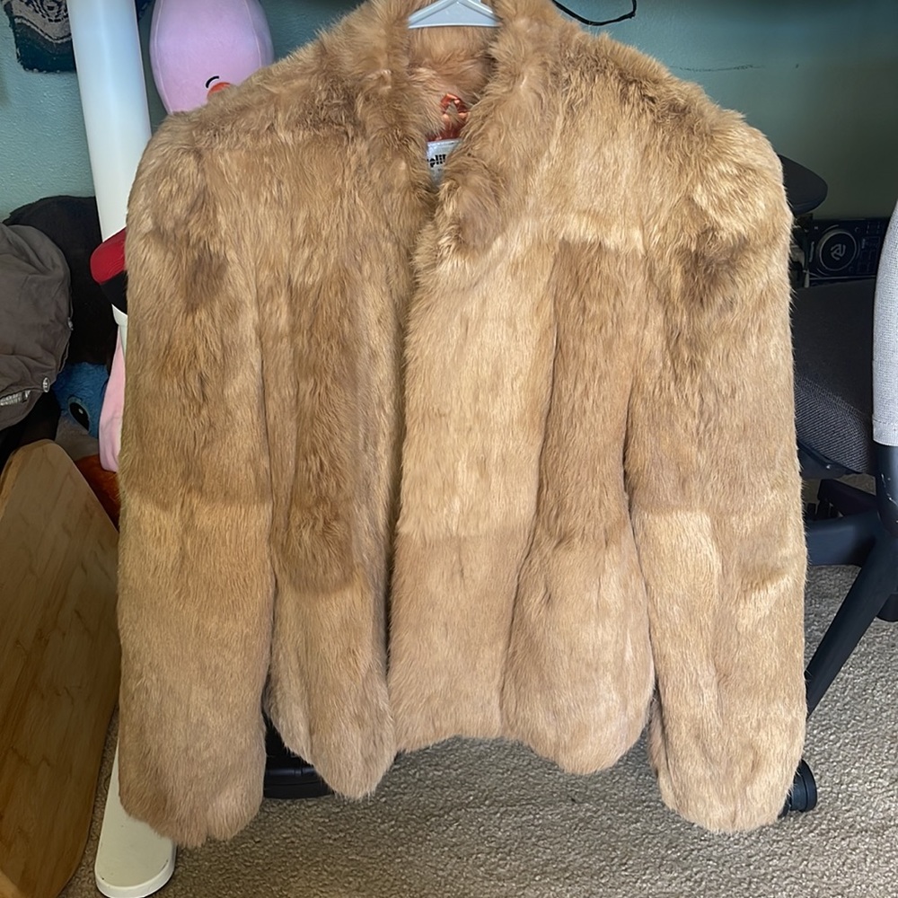 Rabbit Fur Jacket - Picture 2 of 6